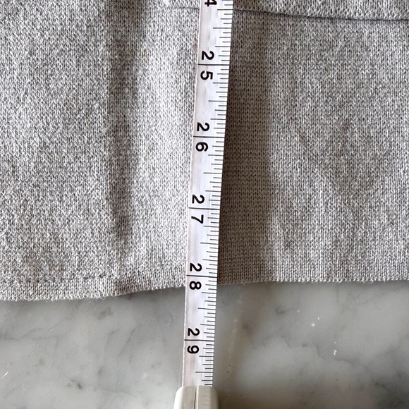 J.Crew Sophie Open Front Sweater Blazer Women’s XL Light Gray Office Workwear - Picture 8 of 8